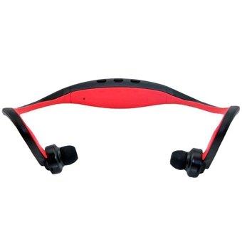 S9 Bluetooth V3.0 Wireless Sports Headphone for Smartphone Tablet PC (Red) (Intl)  