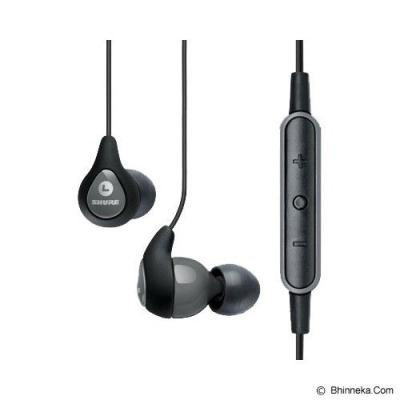 SHURE Earphones with Remote + Mic [SE112m+] - Grey