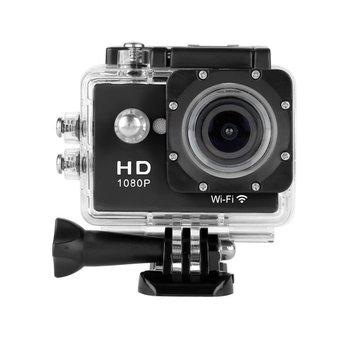 SJ 6000 Waterproof WIFi Action Camera 12MP 1080P HD 2.0LCD Diving Helmet Sports Car Camera with Free Accessories Kit (Black) (Intl)  