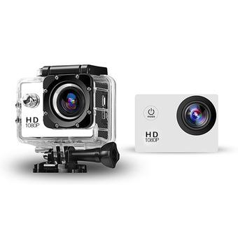 SJ4000 Full HD 1080P 12MP Car Cam Outdoor Sports DV Action Waterproof Camera White (Intl)  