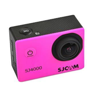 SJ4000 Outddor Sport Camera Waterproof Diving Wide Angle Lens (Rose Red) (Intl)  