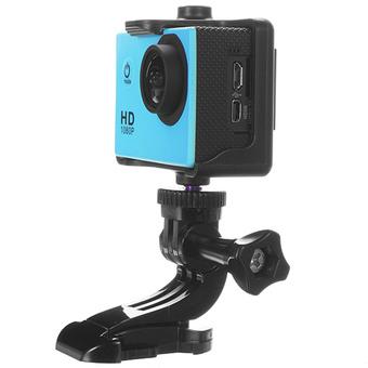 SJ4000 Sport DVR 1080P FHD Video Action Waterproof Camera EU Plug (Blue) (Intl)  