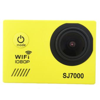 SJ6000 Wifi 2.0” Screen Waterproof Action Camera for Sport Yellow (Intl)  