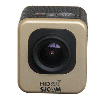 SJCAM M10 WiFi 12MP 1080P HD Mini Cube Sport Action Camera 1.5 Inch Waterproof Camcorder Car DVR Gold  