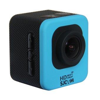 SJCAM M10 WiFi 12MP 1080P HD Mini Cube Sport Action Camera 1.5 Inch Waterproof Camcorder Car DVR Blue  
