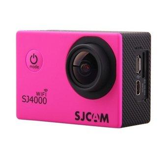 SJCAM Original SJ4000 WiFi Action Camera 12MP 1080P H.264 1.5" 170°Wide Angle Lens Waterproof Diving HD Camcorder Car DVR(Pink) (Intl)  