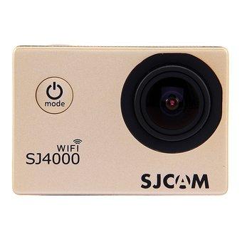 SJCAM Original SJ4000 WiFi Action Camera 12MP 1080P H.264 1.5" 170°Wide Angle Lens Waterproof Diving HD Camcorder Car DVR(Gold) (Intl)  