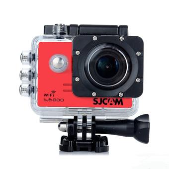 SJCAM SJ5000 WIFI 1080P Full HD Waterproof Action Camera 14MP (Red) (Intl)  
