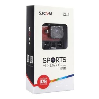 SJCAM SJ5000+ WiFi HD 1080P 1.5 inch LCD Sports Camcorder with Waterproof Case, 170 Degrees Wide Angle Lens, 30m Waterproof(Red) (Intl)  