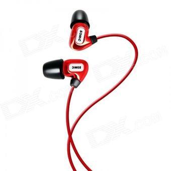 SOMIC L4 EQ Noise Reduction In-Ear Sport Headphone Earphone (Red) (Intl)  