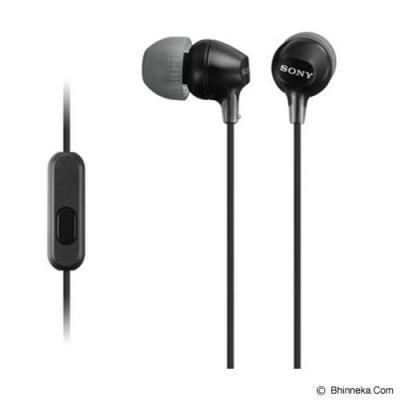 SONY Comfortable Fit [MDR-EX15AP] - Black