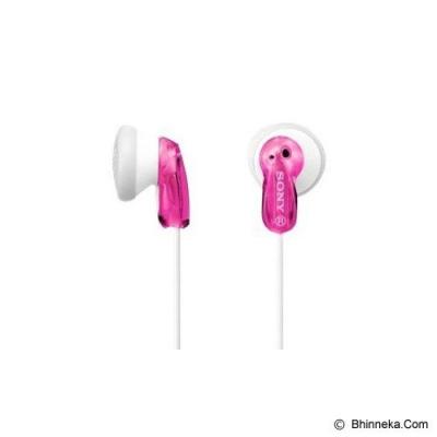 SONY Earbud Headphones [MDR-E9LP] - Pink