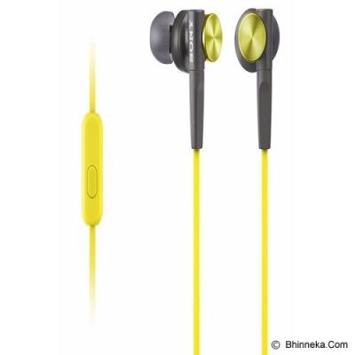 SONY Earphone [MDR-XB50 AP] - Yellow