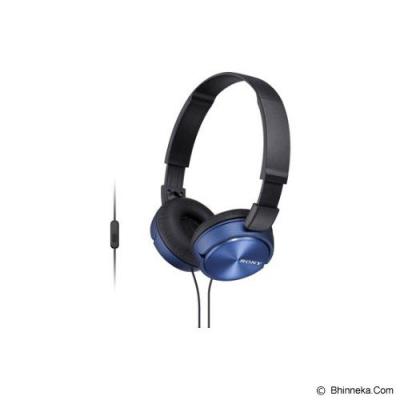 SONY Headphone [MDR ZX-310AP] - Blue