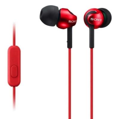SONY MDR-EX110AP EX Monitor Headphone - Merah Original text