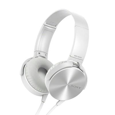 SONY MDR-XB450AP Extra Bass (XB) Headphone - Putih Original text
