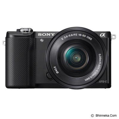 SONY Mirrorless Digital Camera Alpha a5000 [ILCE-5000L/B] - Black  