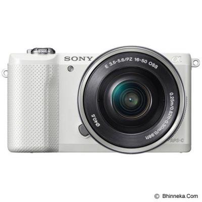 SONY Mirrorless Digital Camera Alpha a5000 [ILCE-5000L/W] - White