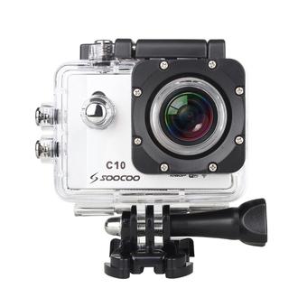 SOOCOO C10 Sport Action Camera Novatek 96655 170 Degree Wide Angle Lens Waterproof 1080P White (Intl)  