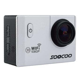 SOOCOO C10S HD 1080P NTK96655 2.0 inch LCD Screen WiFi Sports Camcorder with Waterproof Case, 170 Degrees Wide Angle Lens, 30m Waterproof(Silver) (Intl)  