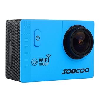 SOOCOO C10S HD 1080P NTK96655 2.0 inch LCD Screen WiFi Sports Camcorder with Waterproof Case, 170 Degrees Wide Angle Lens, 30m Waterproof(Blue) (Intl)  