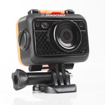 SOOCOO S60 Full HD 1080P 60M WIFI Waterproof Sports Video Camera Remote Control (Black)  
