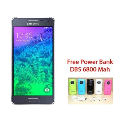 Samsung Galaxy Alpha Black Free Power Bank DBS 6800 Mah
