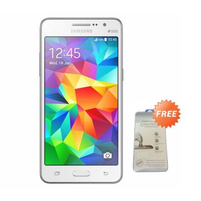 Samsung Galaxy Prime Plus SM-G531H DS Putih Smartphone [RAM 1 GB /ROM 8 GB] + Tempered Glass