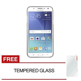 Samsung J7 J700 - 16GB - Putih + Gratis Tempered Glass  