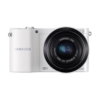Samsung NX1100 Mirrorless Digital Camera with 20-50mm Lens White  