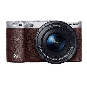 Samsung NX500 Kamera Mirrorless Lensa 16-50mm - 28.2 MP - Coklat  