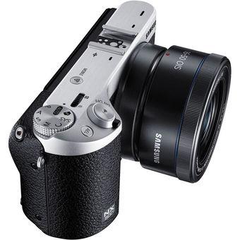 Samsung NX500 Mirrorless Digital Camera with 16-50mm Lens (Black)  