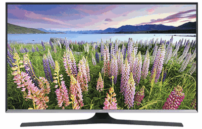 Samsung TV LED Smart Full HD UA32J5500 -Hitam- 32" - Free Bracket