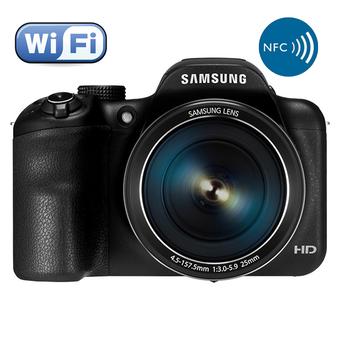 Samsung WB-1100F Smart Camera Prosumer - Hitam  