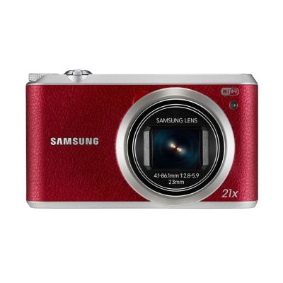 Samsung WB350F Merah Kamera Pocket [16.3 MP/21x Optical Zoom]
