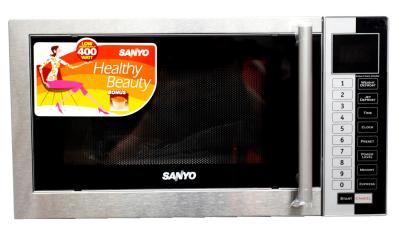 Sanyo EM-S2612S Microwave - Silver