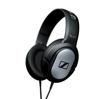 Sennheiser Headphone HD201 - Lightweight Over-Ear Binaural Headphones - Hitam  