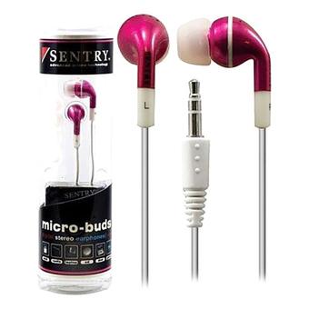 Sentry HO543 Micro Buds Earphones Pink /GENUINE  