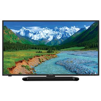 Sharp Aquos HD LED TV 32" + Gratis Bracket - LC-32LE265 - Hitam - Khusus JABODETABEK  