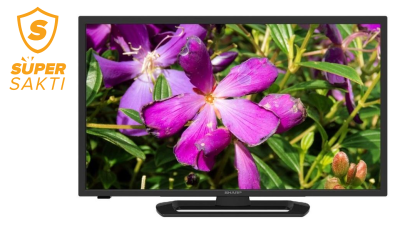 Sharp LED TV 32” LC32LE260I + ASURANSI – Hitam