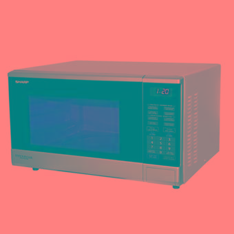 Sharp Microwave Oven R-380IN S - Silver  