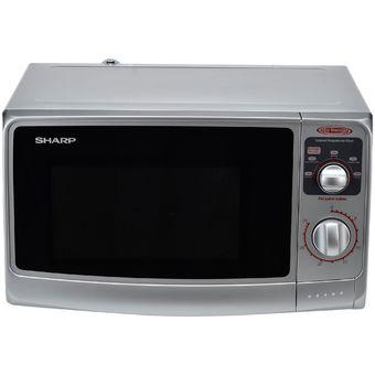 Sharp R-222Y Microwave - Silver - 22 L  
