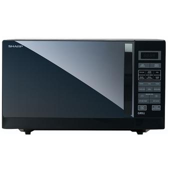 Sharp R-728-K-IN Microwave Oven - Hitam  