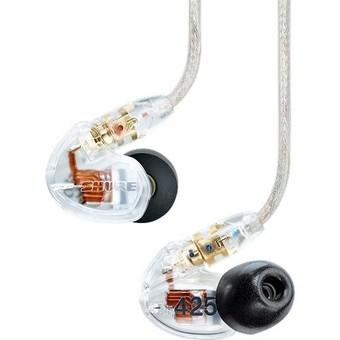Shure SE425 Sound Isolating Earphones with Detachable Cable (Clear)  