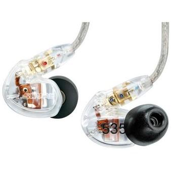 Shure SE535 Sound Isolating Earphones with Detachable Cable (Clear)  