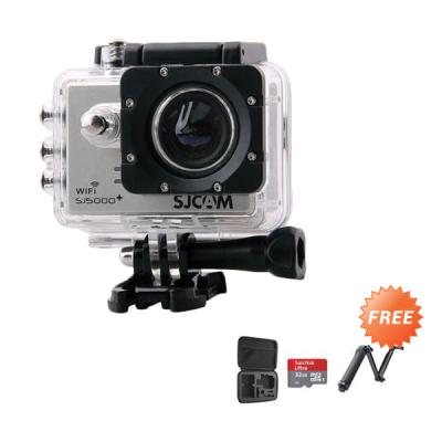 Sjcam SJ5000+ Plus with Ambarella WiFi Action Camera [16 MP/Garansi Resmi/Paket Komplit]