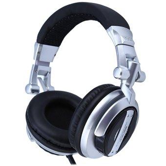 Somic ST-80 Professional Monitor Music Headset HiFi Super Bass DJ Headphone(SILVER AND BLACK)(INTL)  