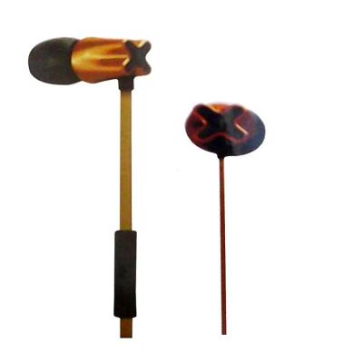 SonicGear SparkPlug Turbine earphone - Coklat