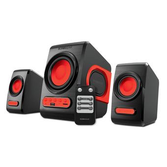 Sonicgear Quatro V USB 2.1 Speaker - Merah  