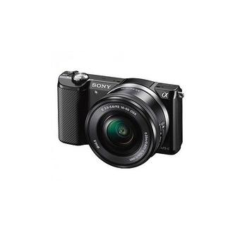 Sony Alpha A5000 Mirrorless Digital Camera with 16-50mm Lens Kit Black  